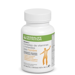 FORMULA 2 COMPLEJO DE VITAMINAS Y MINERALES PARA HOMBRE 84,3 gr.