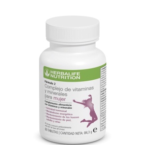 FORMULA 2 COMPLEJO DE VITAMINAS Y MINERALES PARA MUJER 84,3 gr.