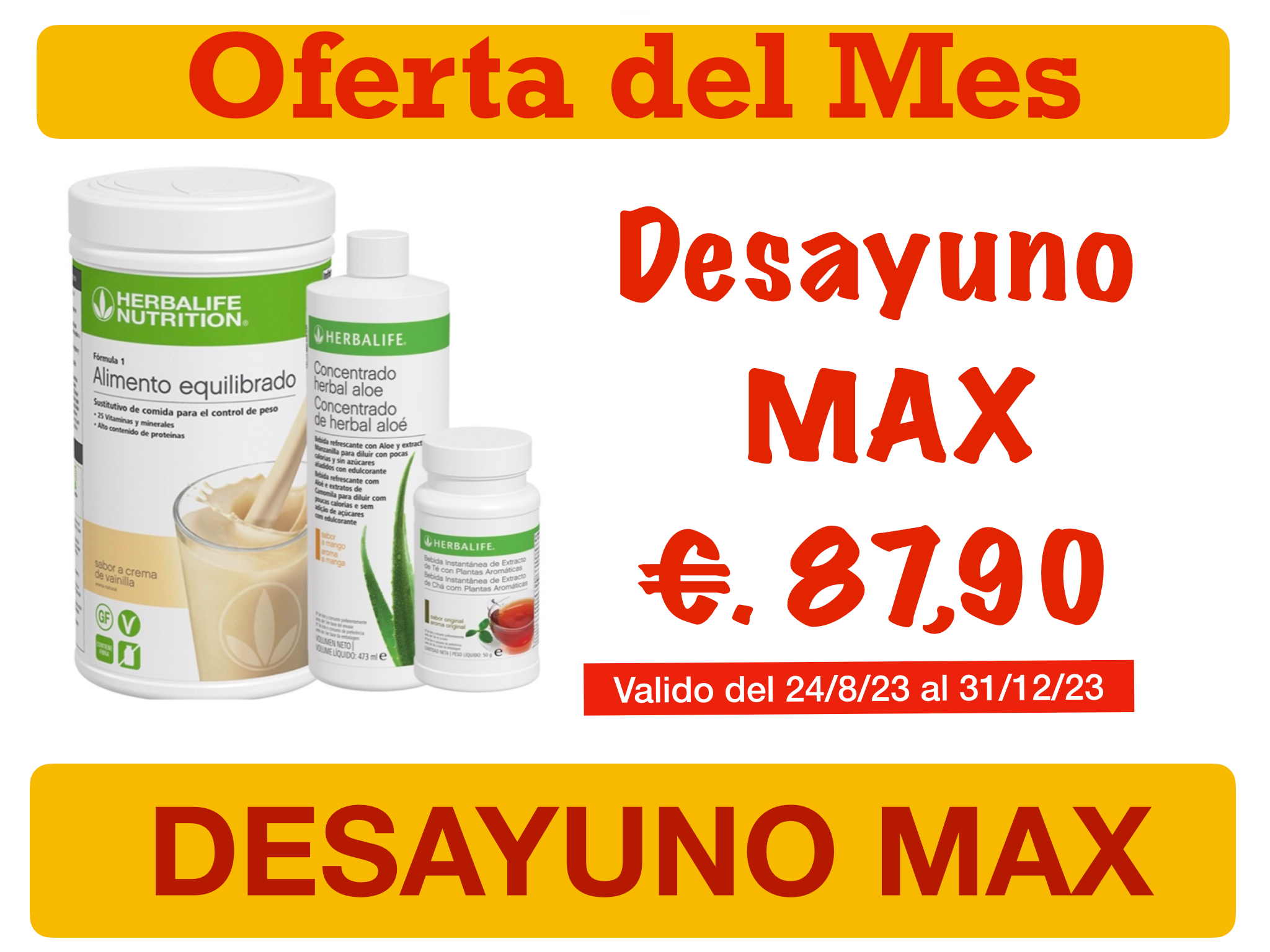 DESAYUNO SALUDABLE CREMA DE VAINILLA 780 gr.