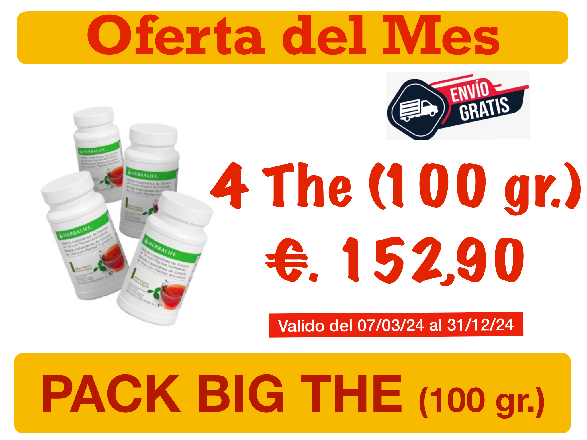 PACK BIG 4 The 100 gr.